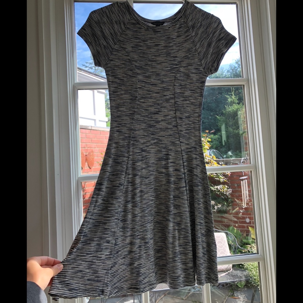topshop a line dress Topshop Petite A Line Sleeveless Dress Size 4